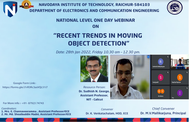 Recent trends in moving object detection webinar