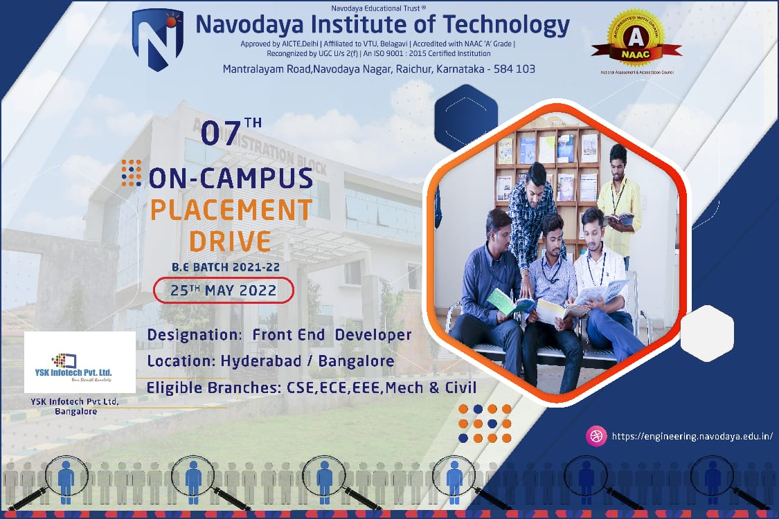 7th Campus placement on 25 may 2022