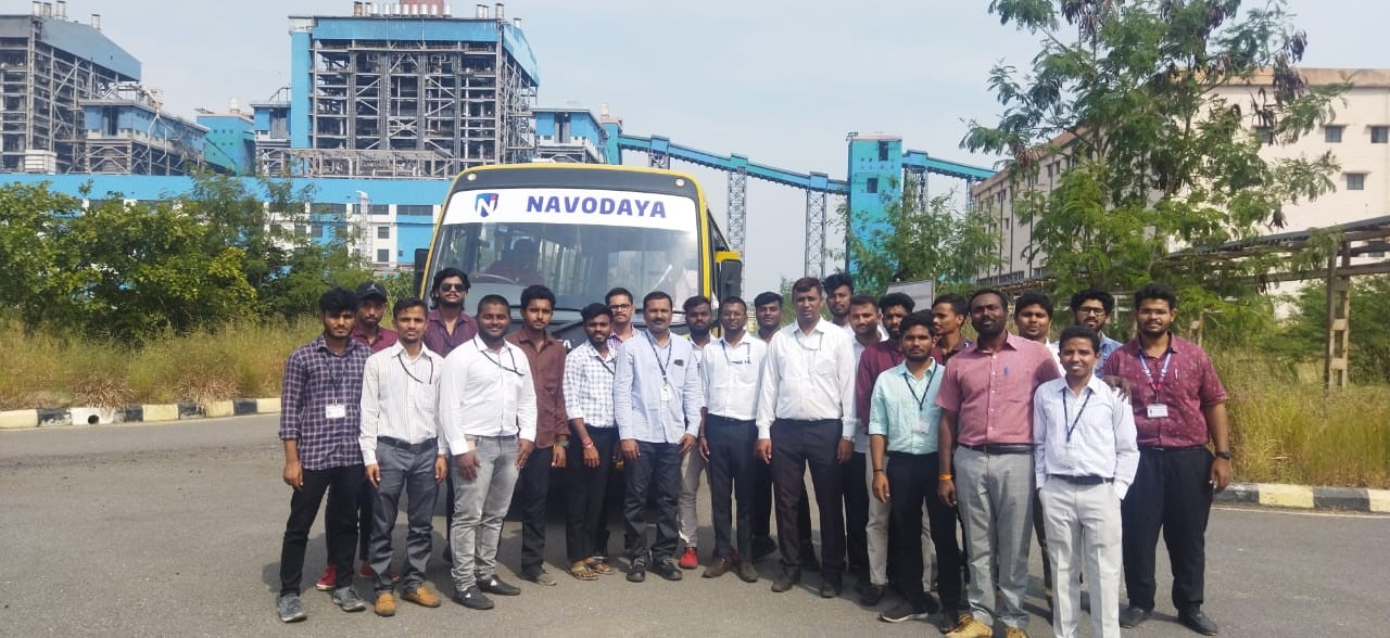 Industrial visit to YTPS, Raichur – Mechanical Department