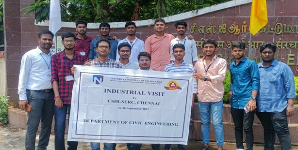 Industrial visit to CSIR-SERC, Chennai