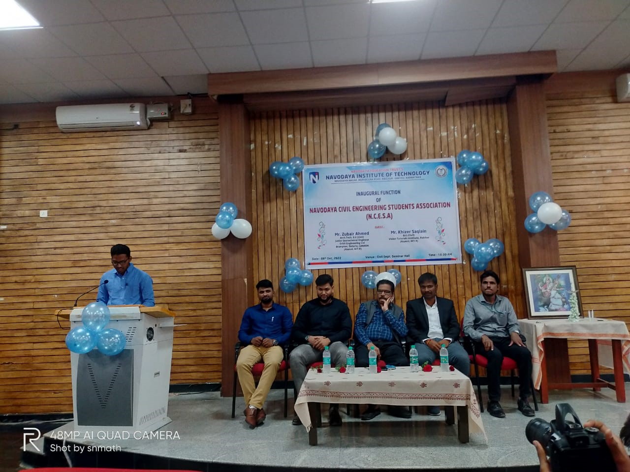 Inaugural function of  Navodaya Civil Engineering Students Association(NCESA)